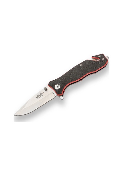 Joker Jkr0878 G10 Saplı Rescue Kamp Çakı Siyah