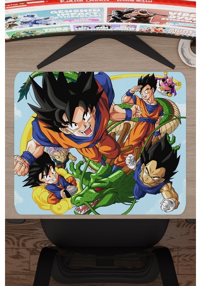 Dragon Ball Anime V1 - 48x40 Xl Gaming Kauçuk Kaymaz Taban Mouse Pad Fare Altlığı