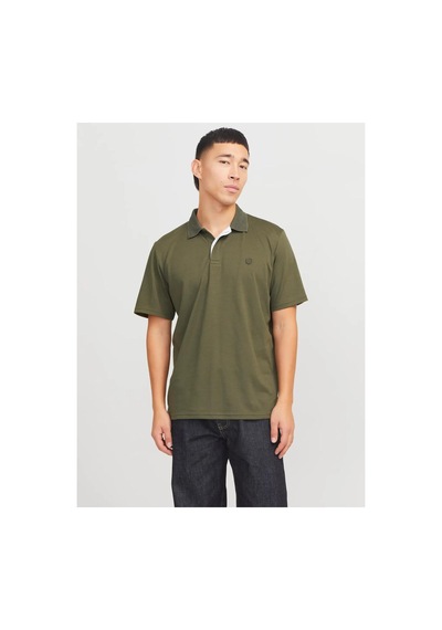 Jack & Jones Jprccrodney Ss Polo Noos Olive Night Olive Night