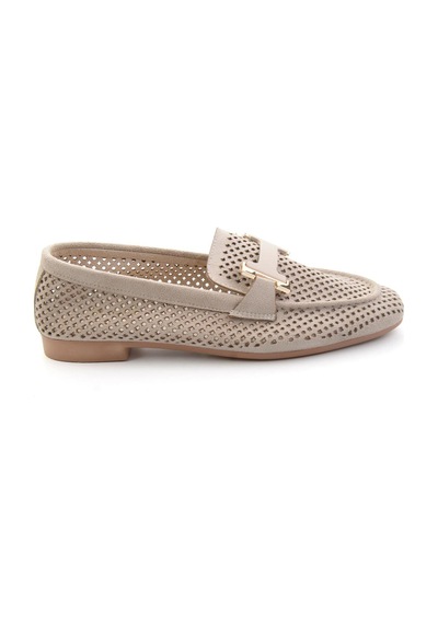 Bej Kadın Loafer Ayakkabı K01688012872