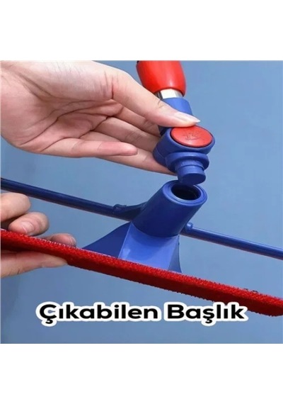 Lb Oynar Başlıklı Çekçekli Teleskopik Cam Silme Aparatı