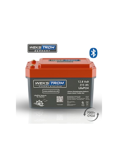 Wekstrom Germany Lityum Demir Fosfat Akü 12,8 V 315 Ah Lifepo4