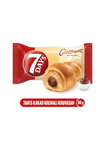 7 Days Kakaolu Kruvasan 24 x 60 G