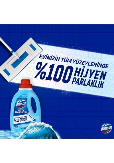 Yüzey Temizleyici Yoğun Kıvam Okyanus 1500 Ml 1000'li Set
