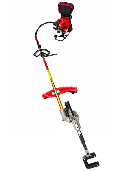 Benzinli Ot Biçme Makinesi + Toprak Çapalama + Kancalı Zeytin & Fındık Silkeleme Hasat Aparatı Set 52 Cc 4.6 Hp Bc520