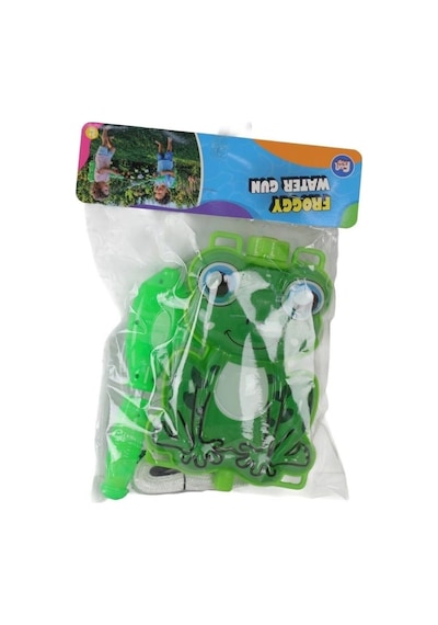 Sırt Çantalı Su Tabancası Pompalı Özel Hazneli Su Tüfeği 1000 Ml Frogy Water Gun Su Tabancası