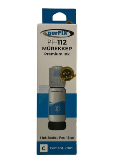 Perfıx Pf T112c Mavi Şişeli Mürekkep 70 Ml 06438777