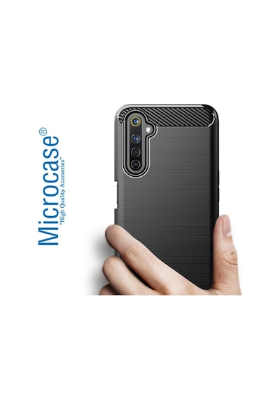 Microcase Realme 6 Pro Brushed Carbon Kilif 438851138 Microcase Realme 6 Pro Brushed Carbon Kilif 438851138