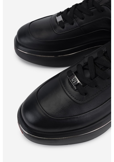 Valmenti Erkek Hakiki Deri Siyah Sneakers & Spor Ayakkabı 381 23347 Erk Ayk Y26 Sıyah Dr