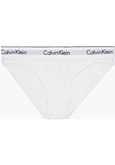 Calvin Klein Kadın Külot - Rahat Ve Şık Elastik Bantlı Tasarım-7521 Beyaz