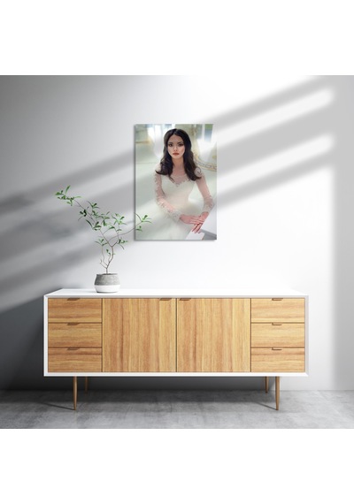 Cakasepetim Sade Gelin Ahşap Mdf Tablo