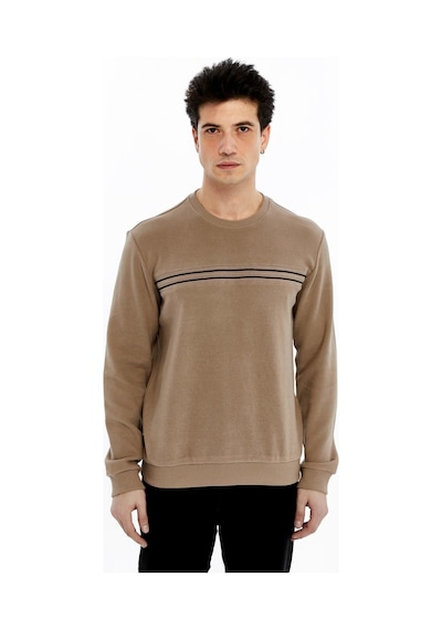 AR-MA Arma Erkek Regular Fit Selanik Kumaş Çizgi Baskılı Bisiklet Yaka Kazak %65 Pamuk %35 Polyester K30124697702 Füme - Gri AR-MA Arma Erkek Regular Fit Selanik Kumaş Çizgi Baskılı Bisiklet Yaka Kazak %65 Pamuk %35 Polyester K30124697702 Füme - Gri