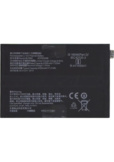 Cbtx Oppo Reno6 Pro 5g / K9 Pro İçin Blp855 4500 Mah Li-polimer Pilin Değiştirilmesi