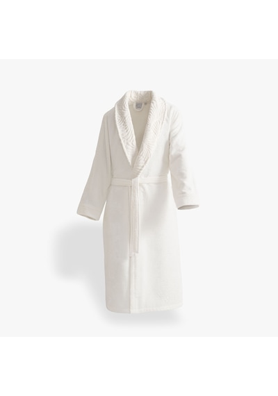 Fiorina Maison Serisi Erkek Bornoz Krem, Oeko Tex Standard 100 Sertifikalı %100 Ege Pamuğu, Dokuma 420 Gsm