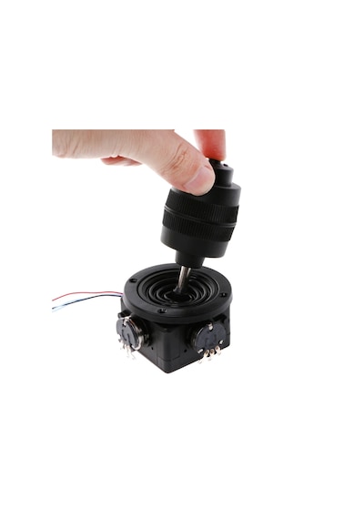 JH-D400X-R4 4 Eksen Joystick Butonlu 10k Potansiyometre Ptz 4D Oyuncak Kumanda Kolu