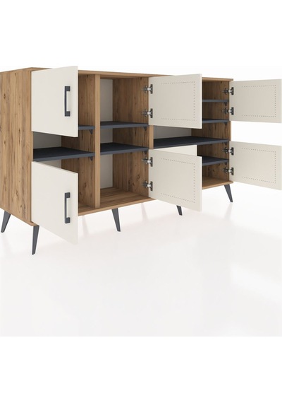 Kronos Konsol 8 Raflı 8 Kapaklı 176x59x99 Çam-aytaşı/antrasit Çam-aytaşı/antrasit Kronos Konsol 8 Raflı 8 Kapaklı 176x59x99 Çam-aytaşı/antrasit Çam-aytaşı/antrasit