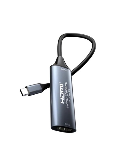 4k Usb C 3.0 Type-c Video Capture Görüntü Yakalama Adaptörü Usb 4k 30hz Akış Öğretim Video Konferans Veya Canlı Yayın İçin Oyun Yakalama Kartı Hdmı Aktarma İçin Kullanılmaz