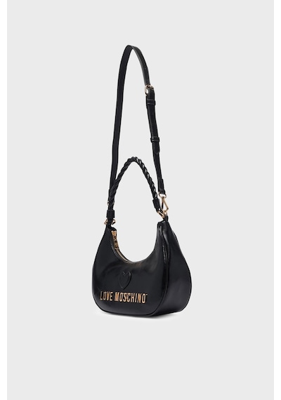 Love Moschino Logolu Çıkarılabilir Askılı Çanta Bayan Çanta Jc4135pp1pl1100a Siyah