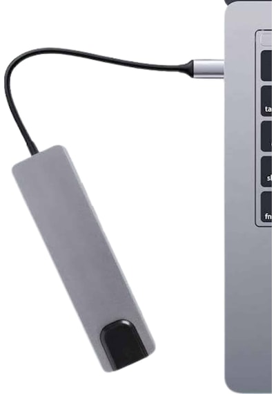 Usb - 940 - Type-c Hub Dönüştürücü Çevirici Çoklayıcı Macbook Uyumlu Çevirici - Aconcept - 8 Portlu