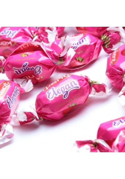 Kent Elegan Çilek Dolgulu Şeker 250 G