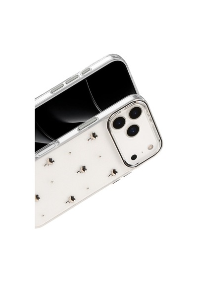 Apple iPhone Uyumlu 17 Pro Fiyonk Desenli Kapak - Desen 1 Bz8683140902810