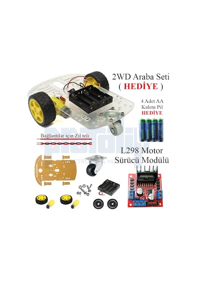 Arduino Başlangıç Seti Uno R3 ( Ch340 ) 107 Parça 344 Adet