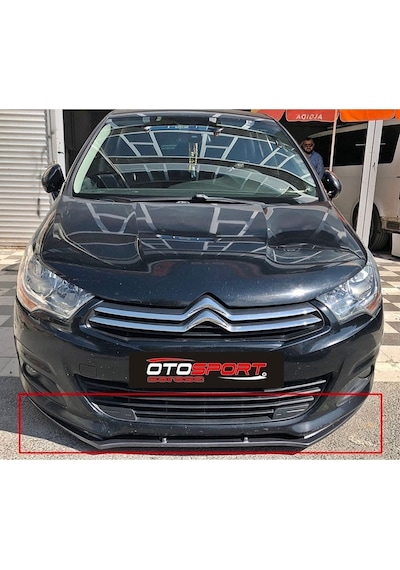 Citroen C4 Tampon Ön Lip Plastik