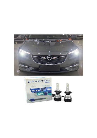 Opel İnsignia B Led Xenon Kısa Far Ampulü H7 Access Yeni Seri Beyaz 2017+