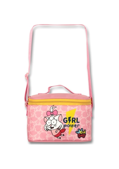 Ümit Çanta Kız Çocuk Kral Şakir Girl Power Isı Yalıtımlı Beslenme Çantası - Sarı-pembe