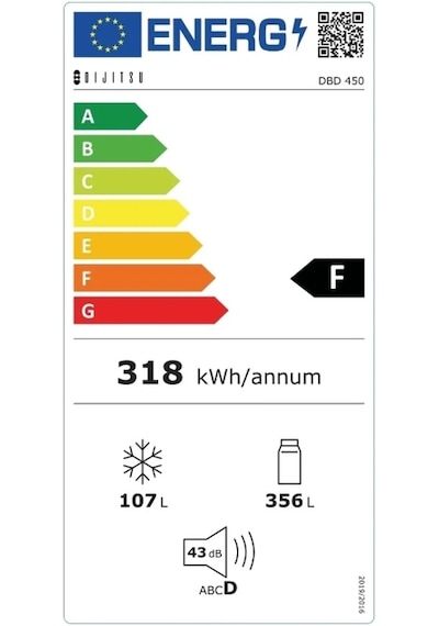 Dijitsu DBD300 294 L Kombi Tipi Buzdolabı