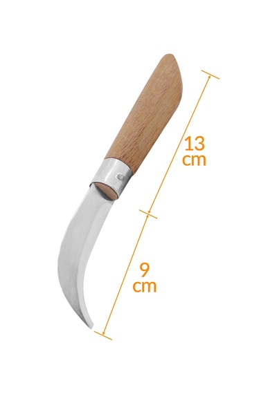 10 Adet Bayram Aşı Bıçağı Ahşap Saplı Bağ Budama Bıçağı Paslanmaz Ceviz Aşı Ekipmanı 22Cm No:3