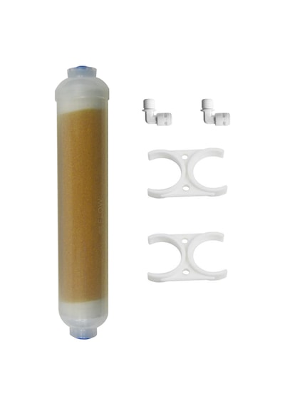 Su Arıtma Reçine Mixped 10" Inline Filtre,Akvaryum Su Yumuşatma Reçine Filtre