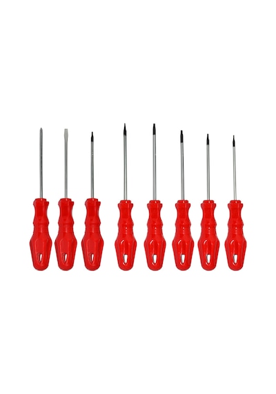Set Elektronikçi Tornavida T4-t5-t6-t7-t8-t10 3x80 Yıldız 3x80 Düz