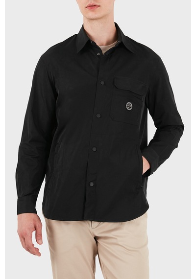 Armani Exchange Oversize Klasik Yaka Çıtçıt Düğmeli Gömlek Erkek Gömlek Xm003544 Af27299 Uc001 Siyah SİYAH Armani Exchange Oversize Klasik Yaka Çıtçıt Düğmeli Gömlek Erkek Gömlek Xm003544 Af27299 Uc001 Siyah SİYAH