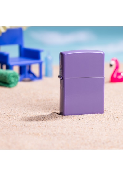 Zippo Classic Smokey Lavender - Küllü Lavanta Dizayn Çakmak