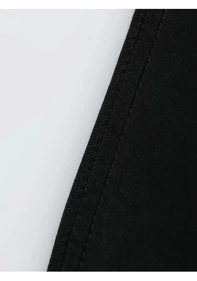 Moda Assema Erkek Baskılı Tişort Kısa Kol Bisiklet Yaka Ovarsize T-shirt - - Siyah Çok Renkli