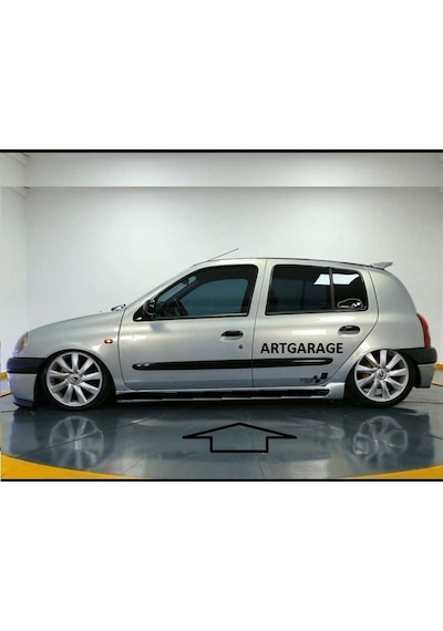 Clio 2 Hb Rieger Marşpiyel Takımı-fiberglass-boyasız