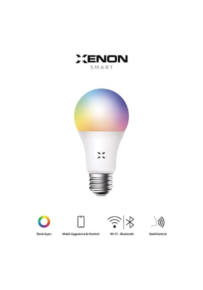 Ayrex Akıllı Wi-fi Led Akıllı Rgb Ampul Mobil Uygulama Denetimli Google Home Ve Alexa Uyumlu Çok Renkli Lamba 1 Ad Diğer