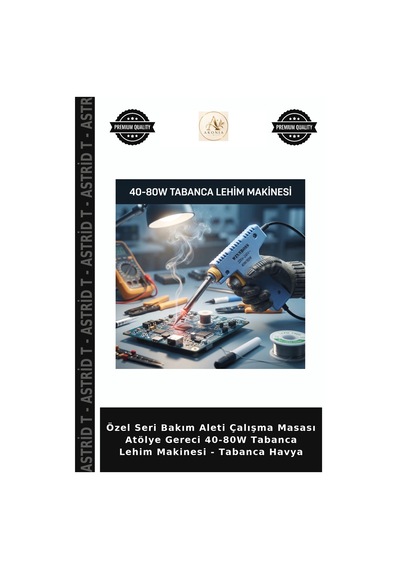 Özel Seri Bakım Aleti Çalışma Masası Atölye Gereci 40-80w Tabanca Lehim Makinesi - Tabanca Havya