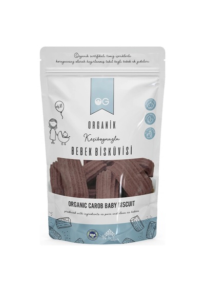 Og Natural Organik Keçiboynuzlu Bebek Bisküvisi 150gr