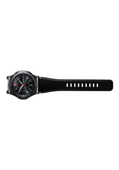 Samsung Uyumlu Gear S3 Frontier & Classic Tek Kanat Kordon Silikon Kayış