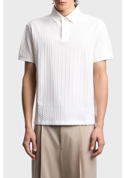 Emporio Armani Erkek Polo Em001295 Af10762 F0190 Beyaz Beyaz