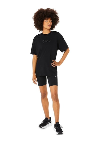 Asics ASICS LOGO TEE Siyah Women Kısa Kollu Tshirt 2032C843-002 Siyah