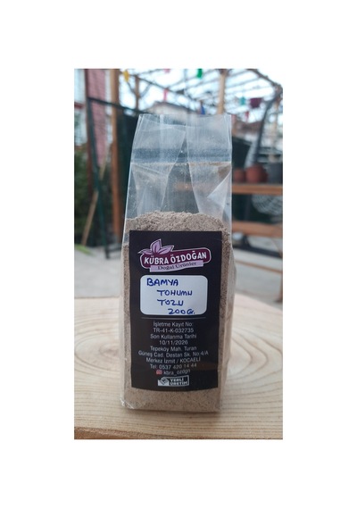 Bamya Tohumu Tozu 200gr