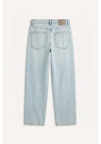 Defacto %100 Pamuk Baggy Fıt Açık Mavi Pantolon I4237ax26hsnm39 Mavi-nm39