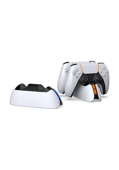P5-5103 Led Işıklı Ikili Ps5 Joystick Kol Şarj Stand