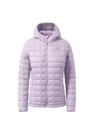 The North Face Thermoball Eco Hoodie 2.0 Kadın Mor Kapüşonlu Mont 001