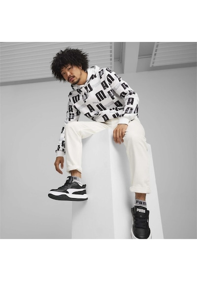 Puma Park Lifestyle Unisex Beyaz Sneaker Ayakkabı 39508403 Siyah