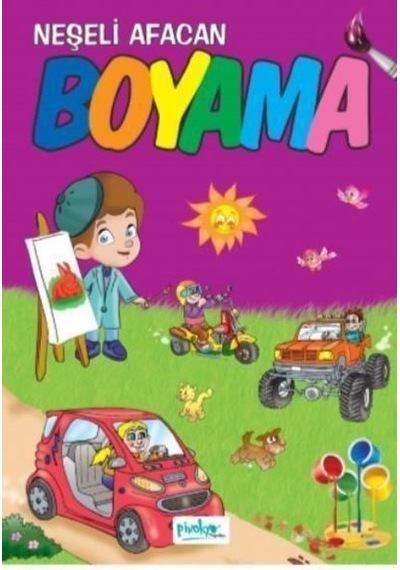 Neşeli Afacan Boyama Kitabı- Pinokyo