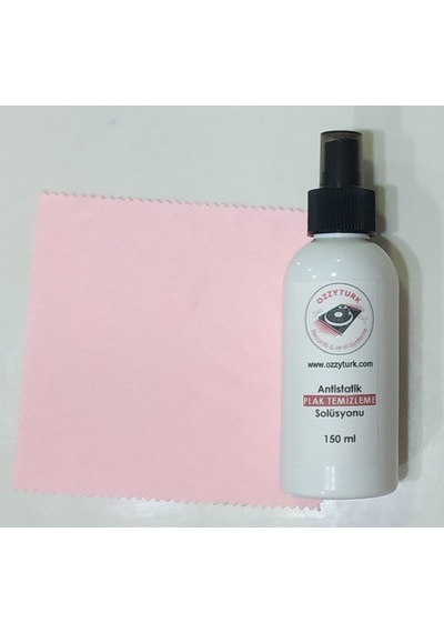 Antistatik Plak Temizleme Solüsyonu (150 ml)